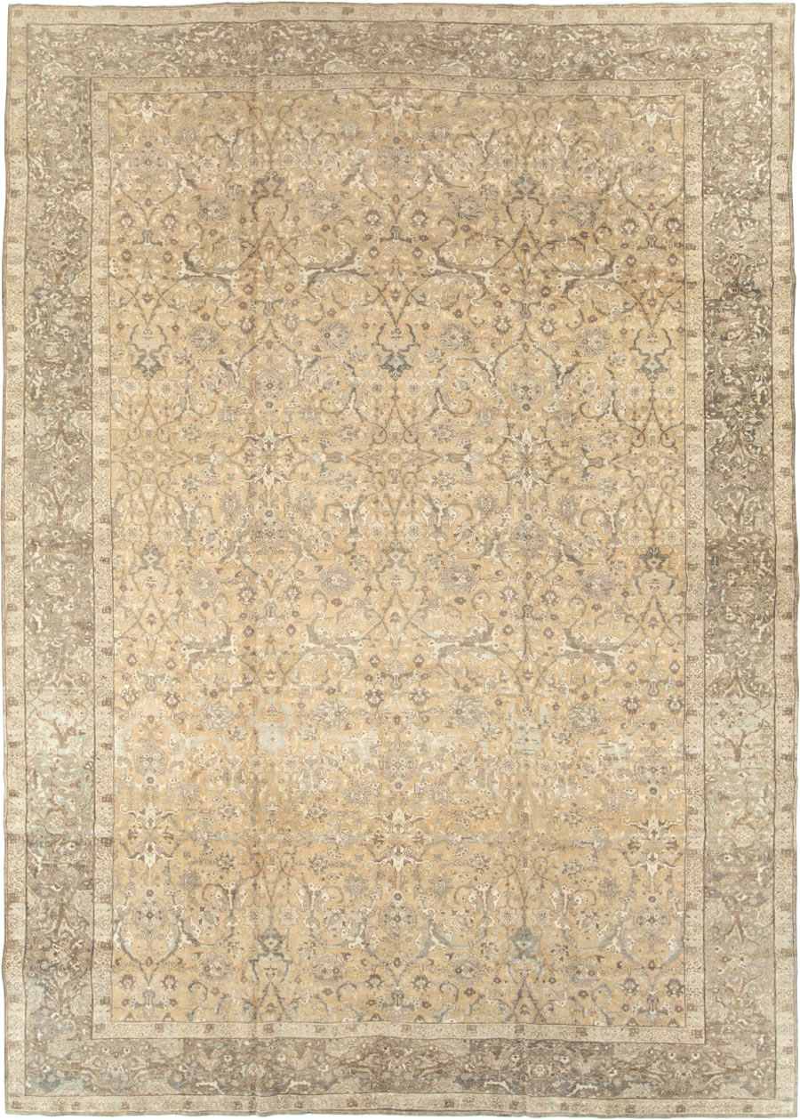 Antique Persian Tabriz Carpet, No.16671 - Galerie Shabab