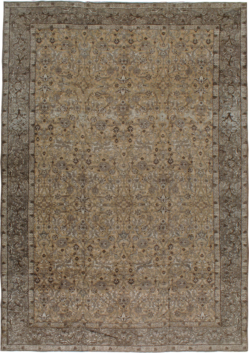 Antique Persian Tabriz Carpet, No.16671 - Galerie Shabab