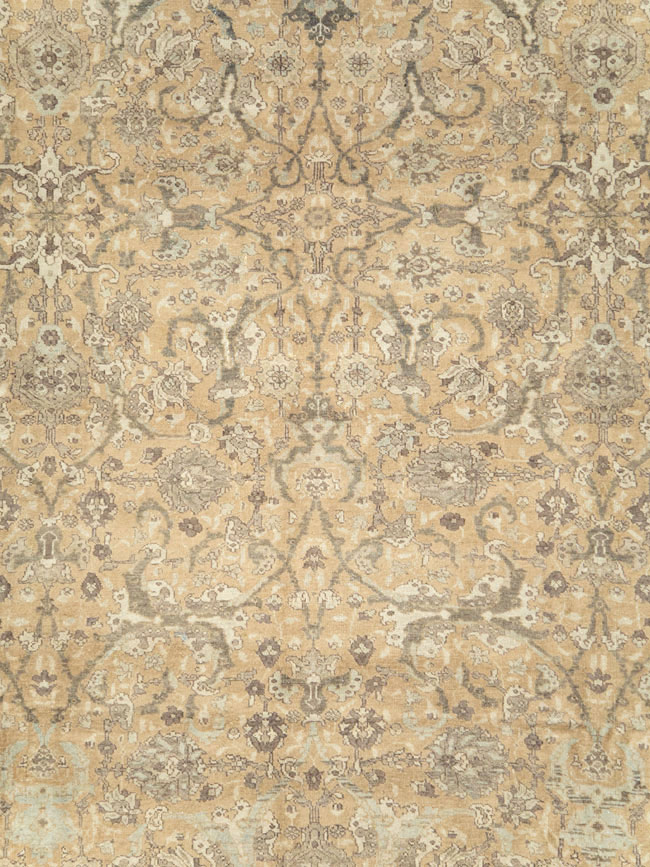 Antique Persian Tabriz Carpet, No.16671 - Galerie Shabab