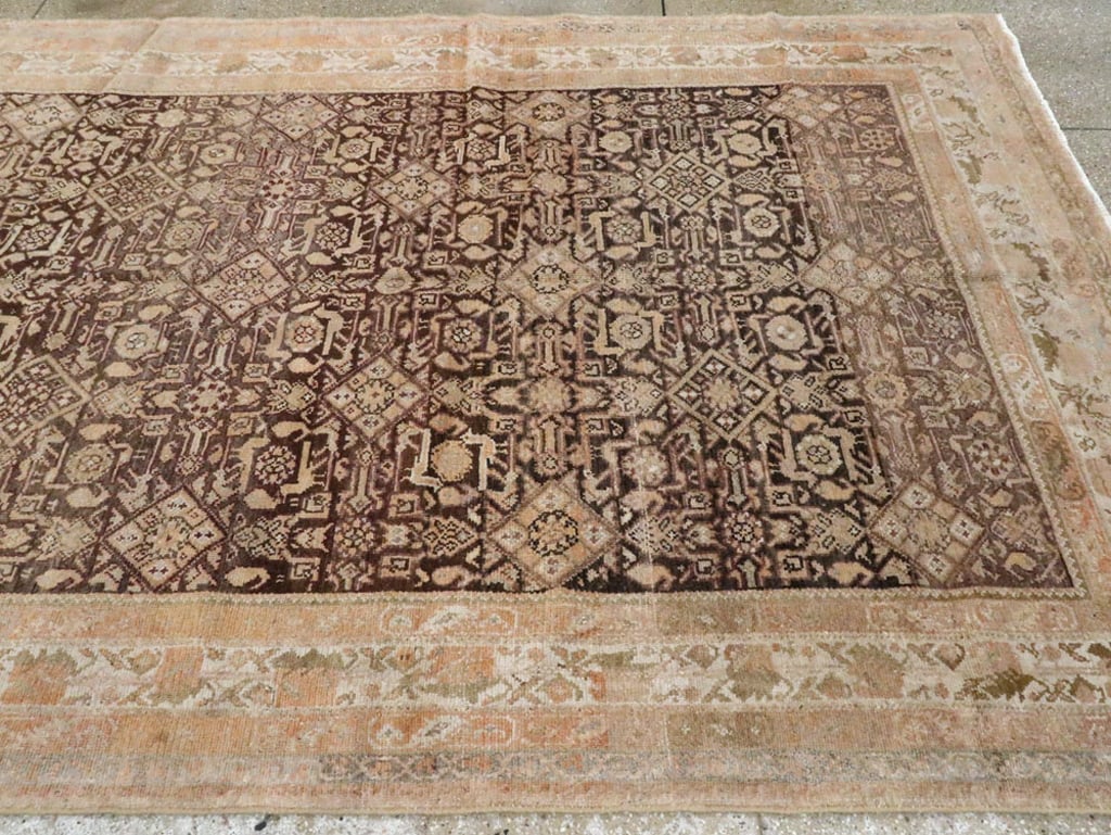Antique Persian Malayer Carpet, No.16673 - Galerie Shabab