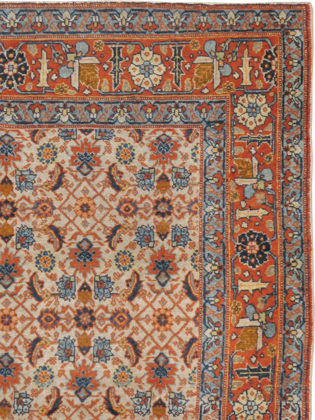Antique Persian Tabriz Rug, No.16676 - Galerie Shabab