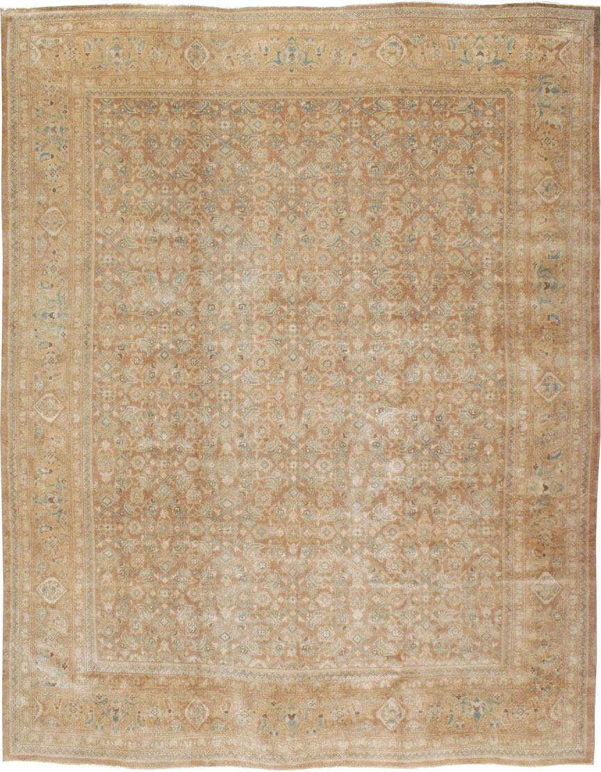 Vintage Persian Mahal Carpet, No.16681 - Galerie Shabab