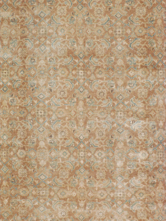 Vintage Persian Mahal Carpet, No.16681 - Galerie Shabab