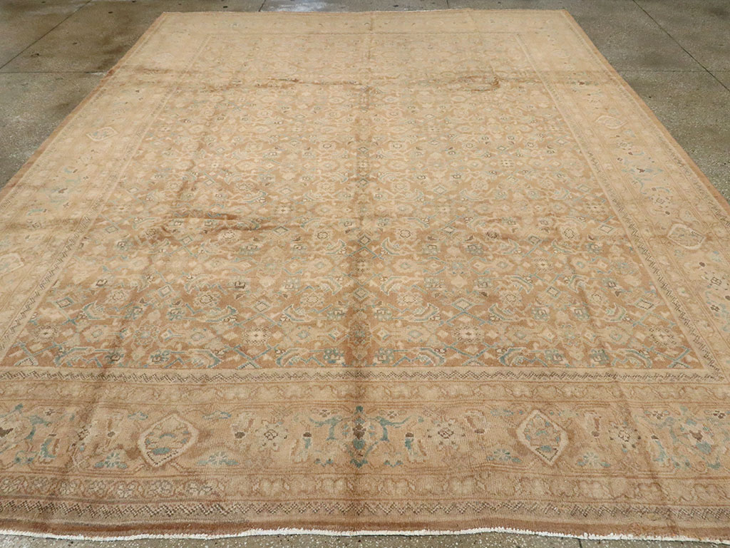 Vintage Persian Mahal Carpet, No.16681 - Galerie Shabab