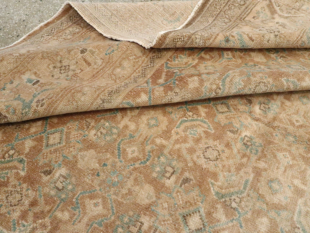 Vintage Persian Mahal Carpet, No.16681 - Galerie Shabab