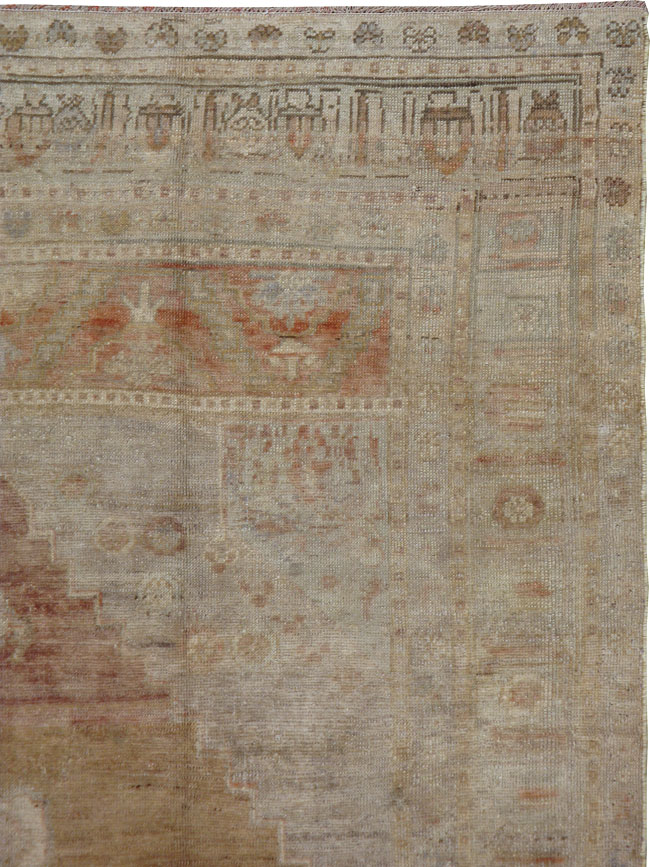 Antique Oushak Carpet, No.16682 - Galerie Shabab