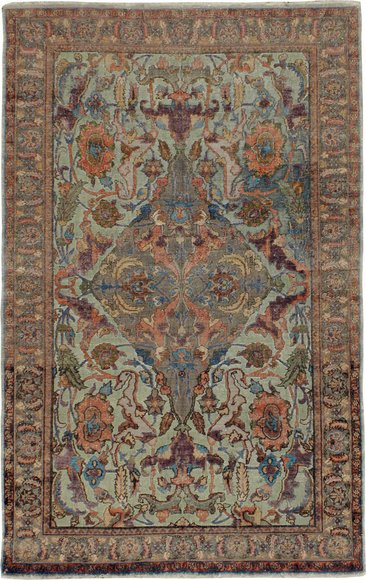 Vintage Turkish Herekeh Polonaise Rug, No.16703 - Galerie Shabab