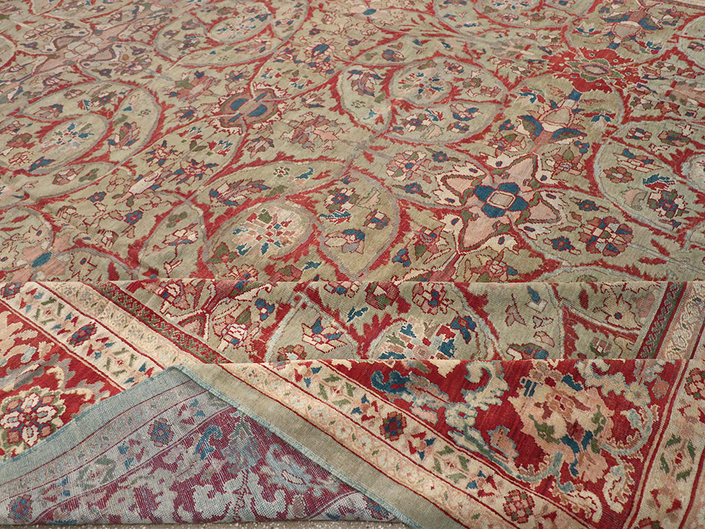 Antique Persian Sultanbad Carpet, No.16722 - Galerie Shabab