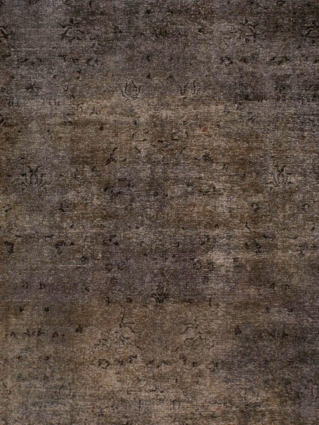 Antique Persian Over-dye Mashad Carpet, No.16726 - Galerie Shabab