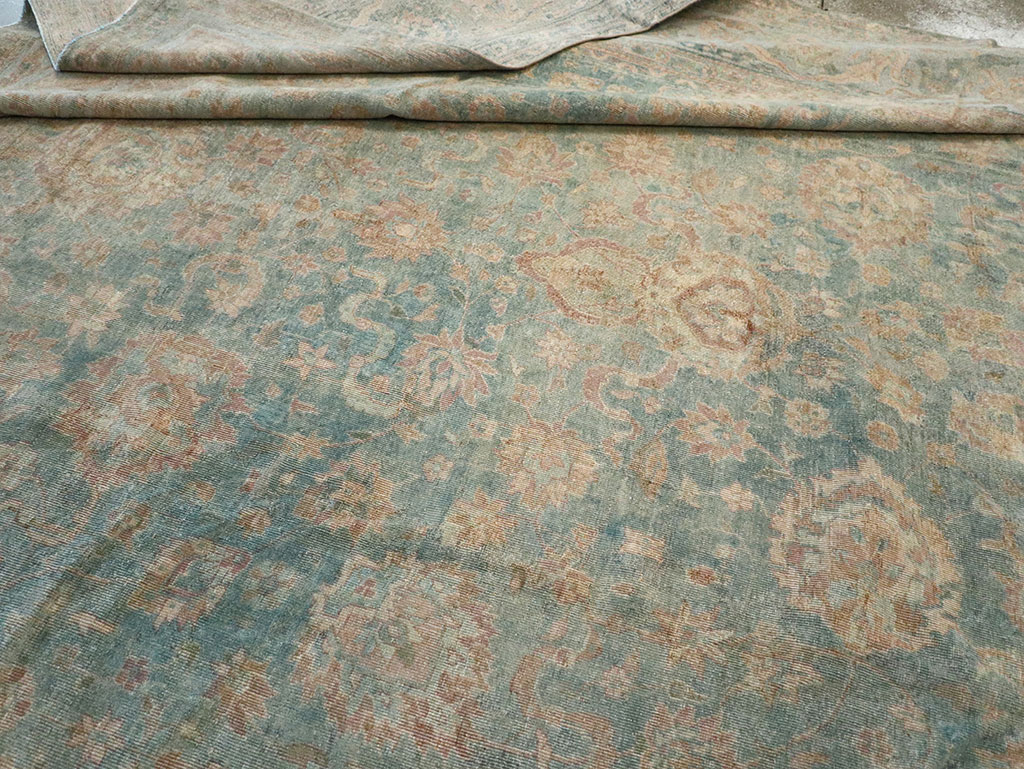 Antique Indian Lahore Carpet, No.16767 - Galerie Shabab