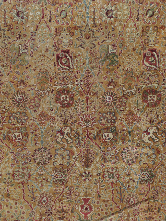 Antique Indian Lahore Carpet, No.16781 - Galerie Shabab