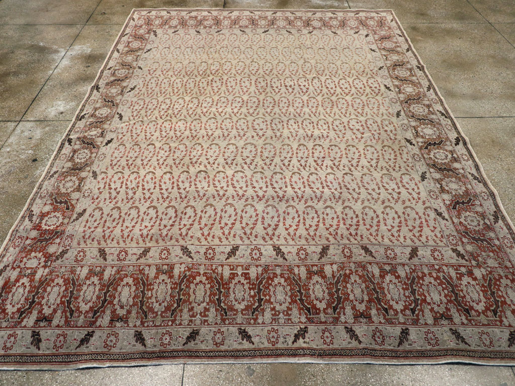 Antique Persian Tabriz Rug, No.16794 - Galerie Shabab