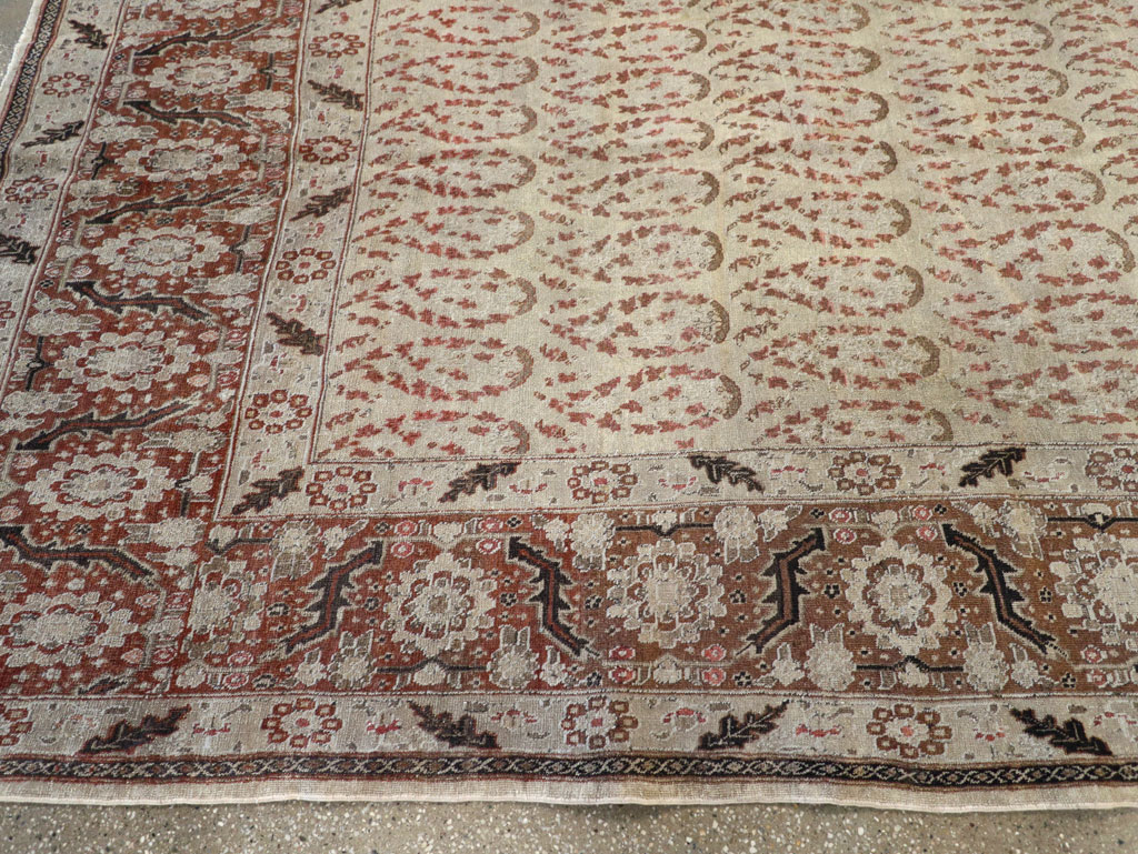 Antique Persian Tabriz Rug, No.16794 - Galerie Shabab