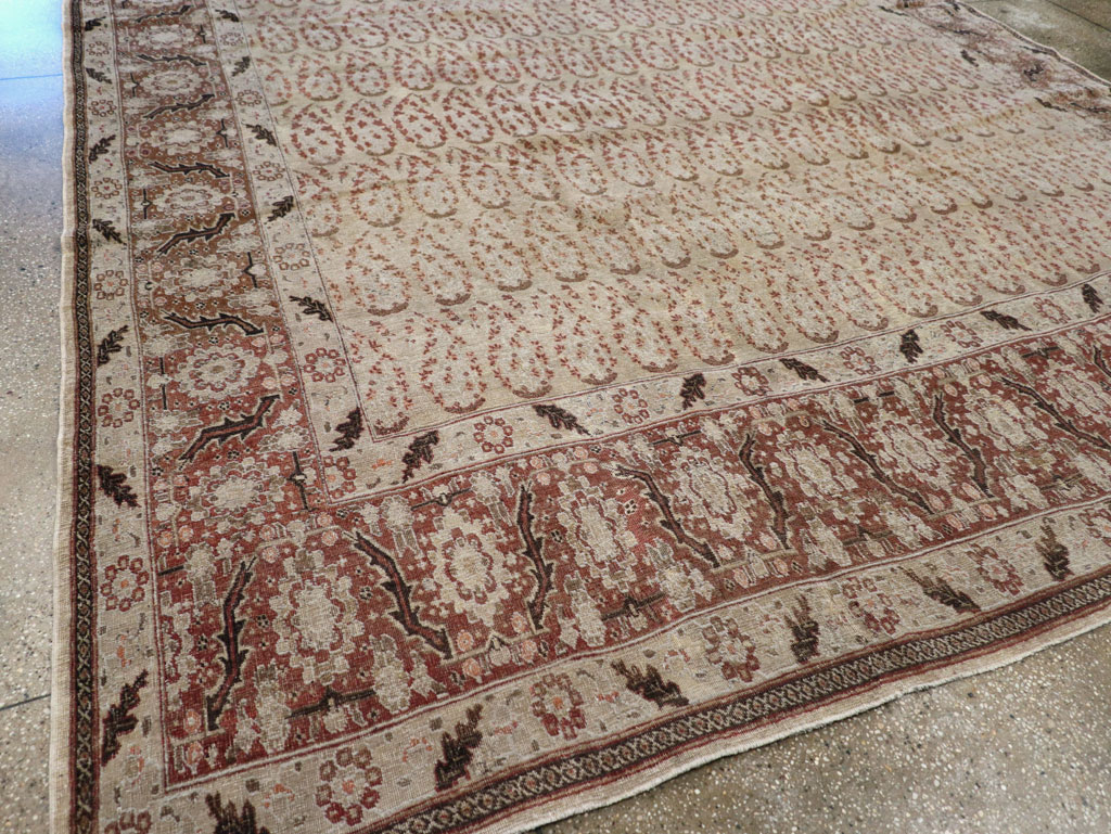 Antique Persian Tabriz Rug, No.16794 - Galerie Shabab