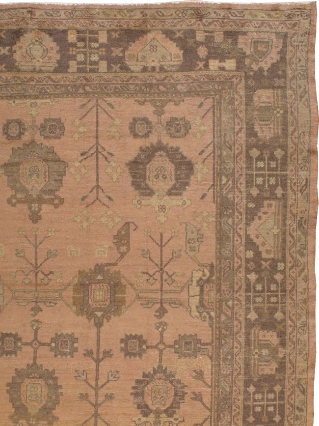 Antique Turkish Oushak Carpet, No.16804 - Galerie Shabab