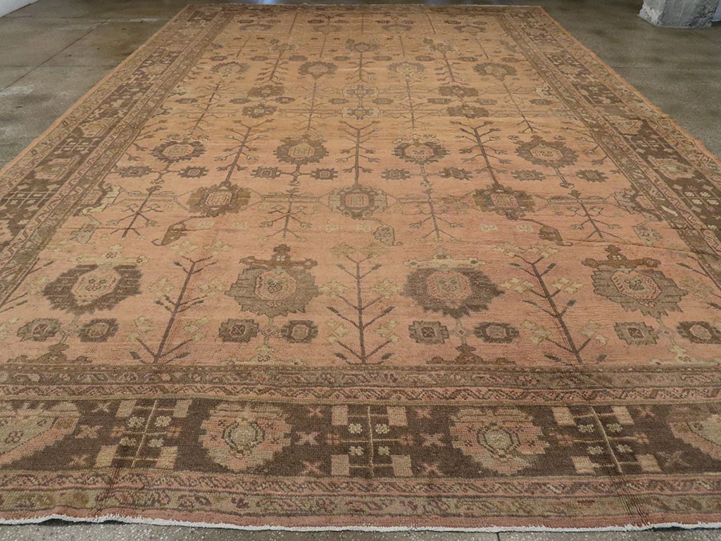 Antique Turkish Oushak Carpet, No.16804 - Galerie Shabab