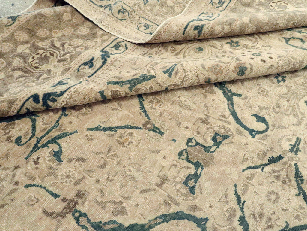 Antique Persian Tabriz Carpet, No.16805 - Galerie Shabab