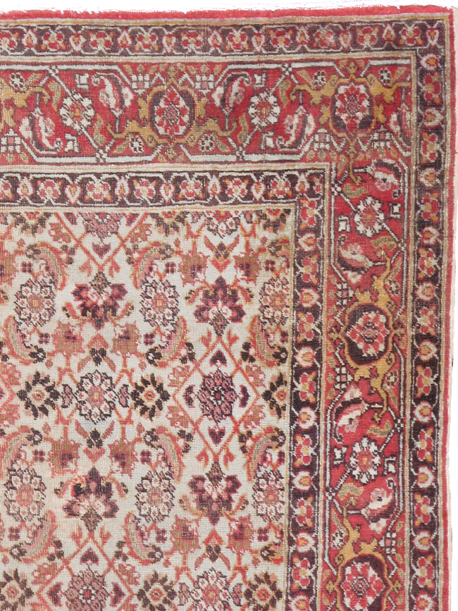 Antique Persian Tabriz Rug, No.16807 - Galerie Shabab