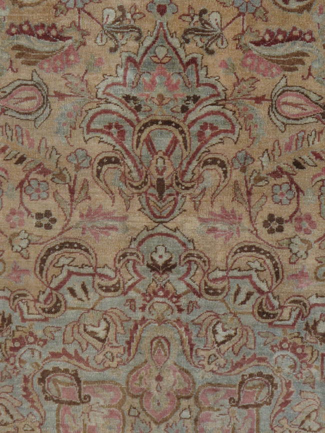 Antique Lavar Kerman Carpet, No.16810 - Galerie Shabab