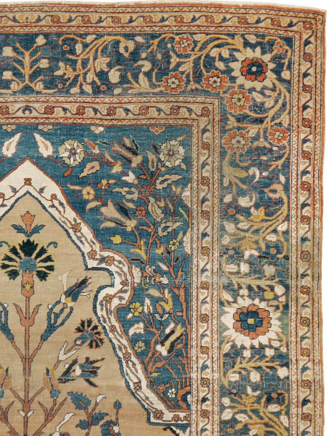 Antique Persian Tabriz Hagi Jalili Rug, No.16811 - Galerie Shabab