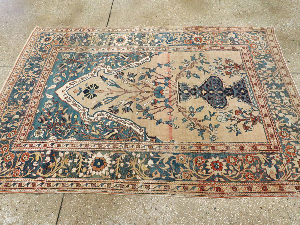 Antique Persian Tabriz Hagi Jalili Rug, No.16811 - Galerie Shabab