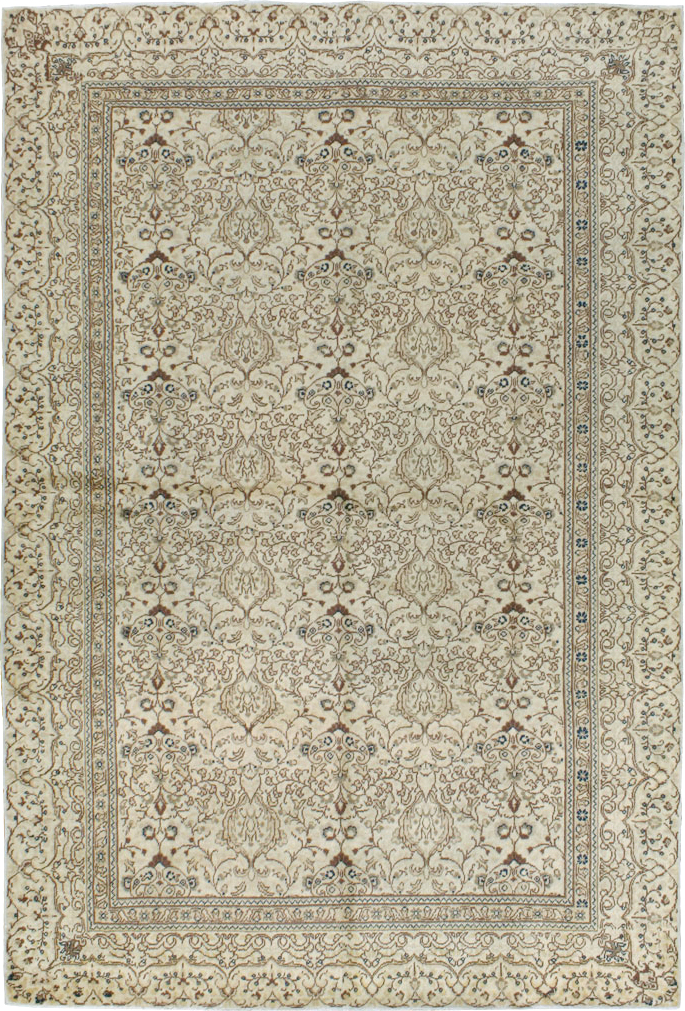 Vintage Turkish Sivas Carpet, No.16818 - Galerie Shabab