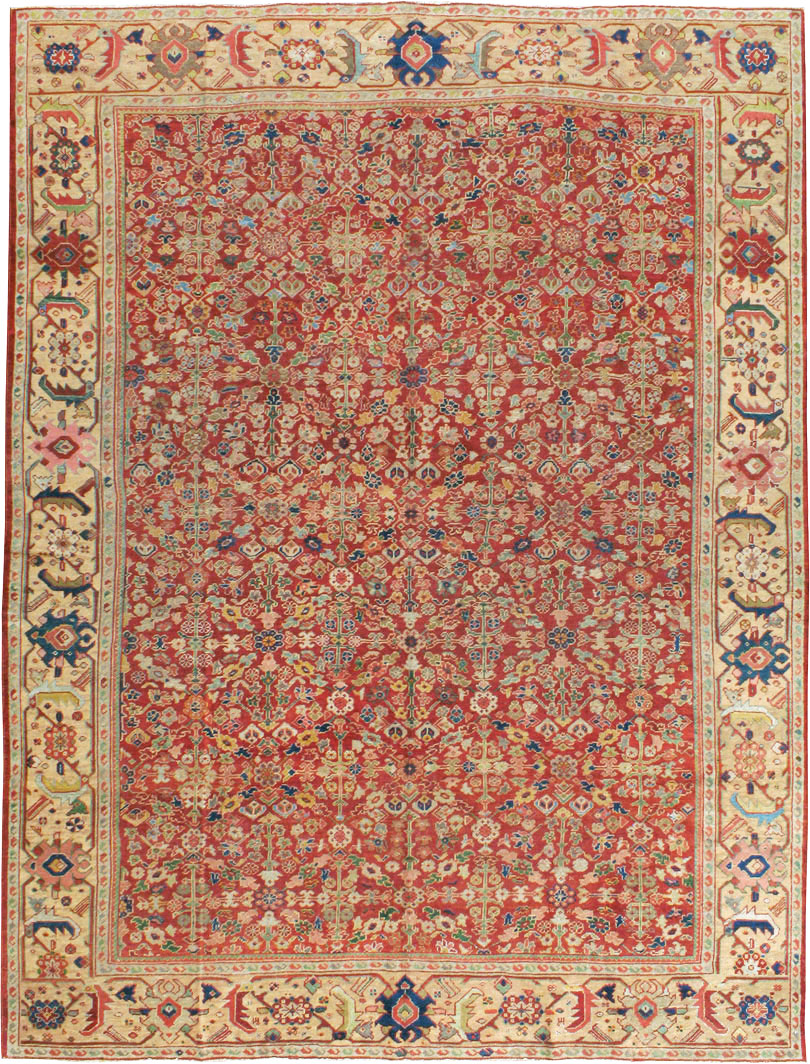 Antique Persian Mahal Carpet, No.16823 - Galerie Shabab
