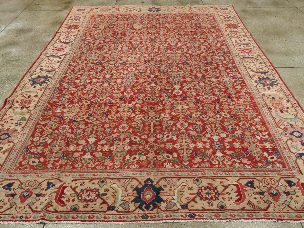 Antique Persian Mahal Carpet, No.16823 - Galerie Shabab