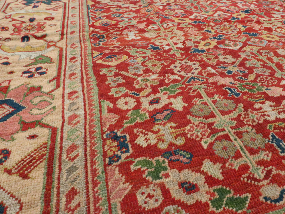 Antique Persian Mahal Carpet, No.16823 - Galerie Shabab
