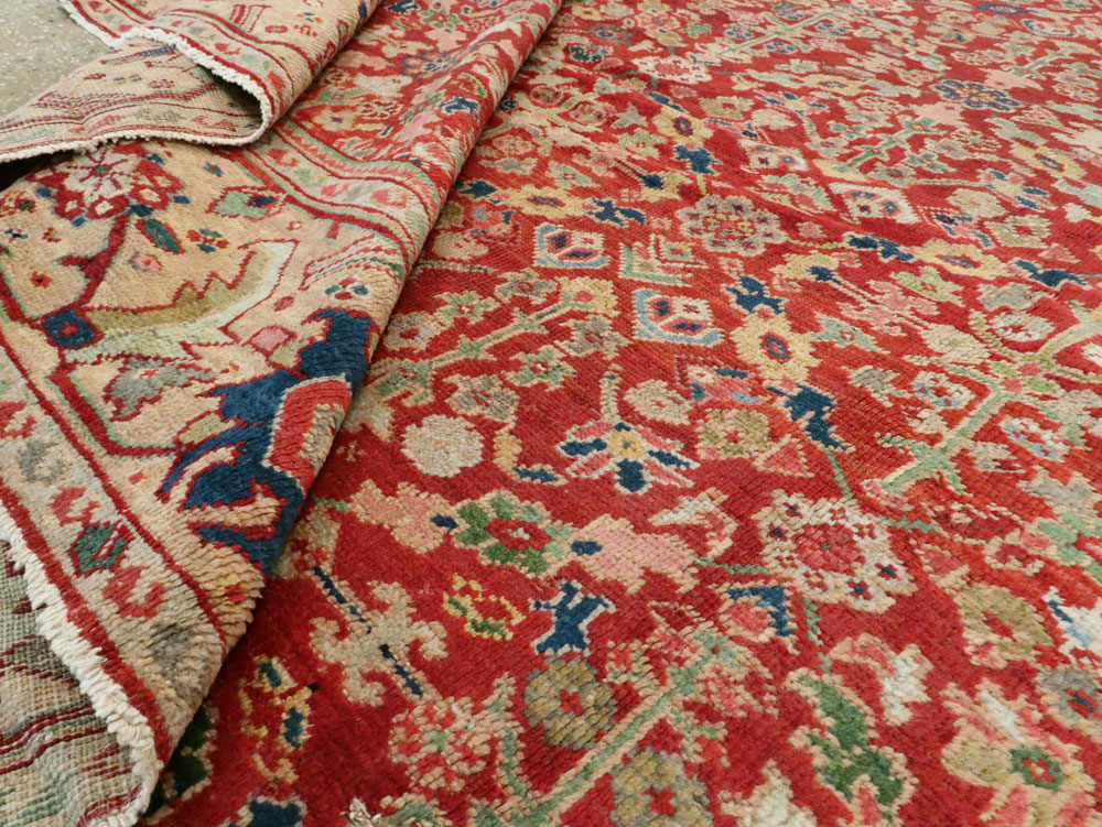 Antique Persian Mahal Carpet, No.16823 - Galerie Shabab