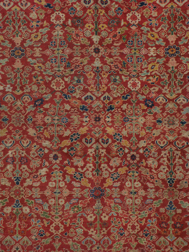 Antique Persian Mahal Carpet, No.16823 - Galerie Shabab