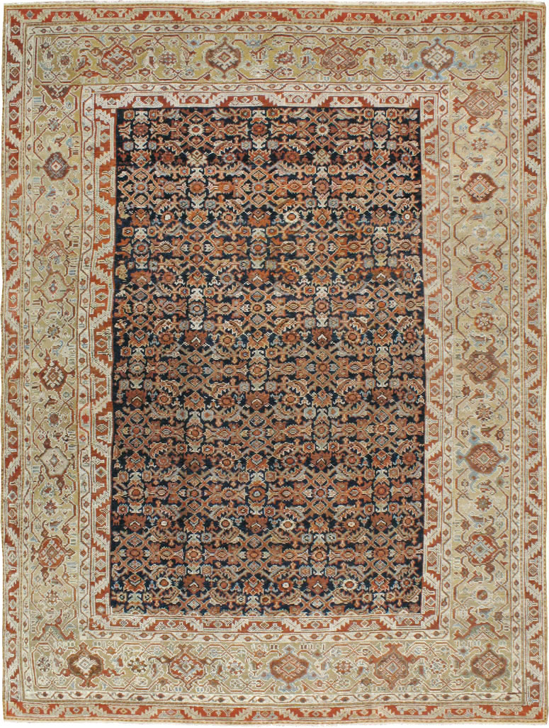 Antique Persian Malayer Carpet, No.16824 - Galerie Shabab