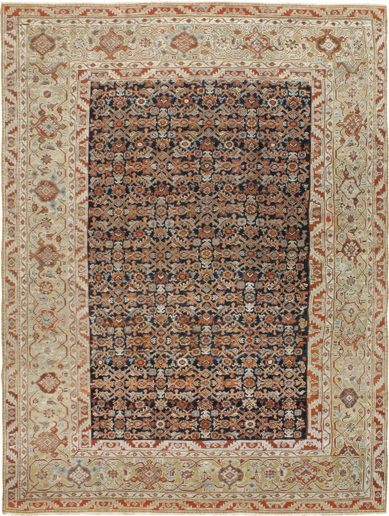 Antique Persian Malayer Carpet, No.16824 - Galerie Shabab