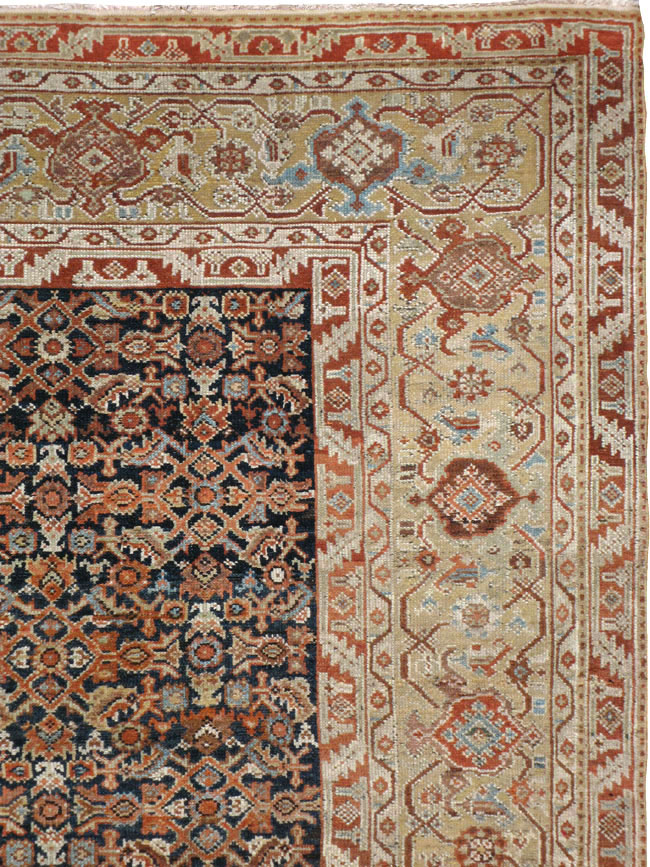 Antique Persian Malayer Carpet, No.16824 - Galerie Shabab