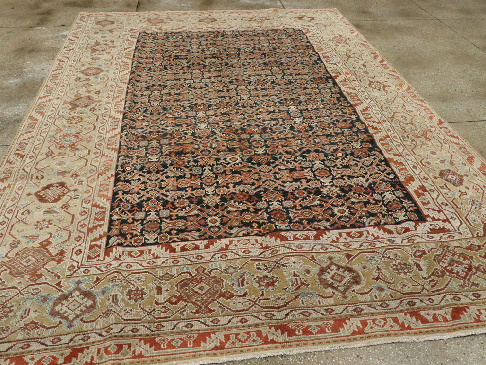 Antique Persian Malayer Carpet, No.16824 - Galerie Shabab