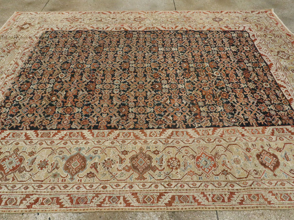 Antique Persian Malayer Carpet, No.16824 - Galerie Shabab