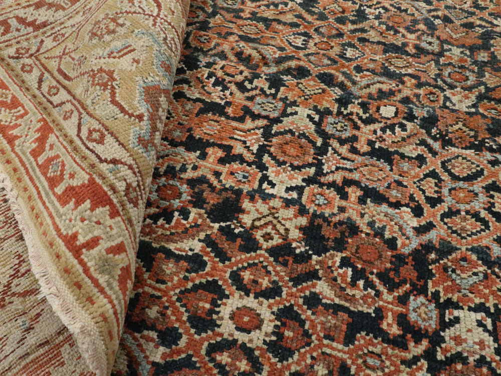 Antique Persian Malayer Carpet, No.16824 - Galerie Shabab