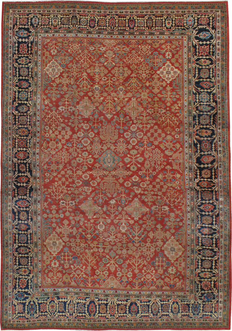 Antique Mahal Carpet, No.16827 - Galerie Shabab