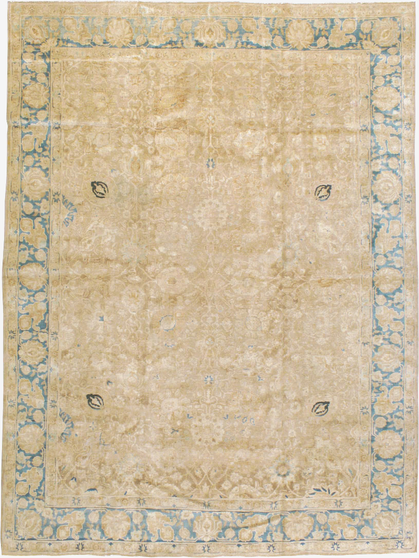 Antique Persian Tabriz Carpet, No.16828 - Galerie Shabab