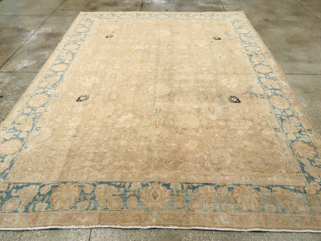 Antique Persian Tabriz Carpet, No.16828 - Galerie Shabab