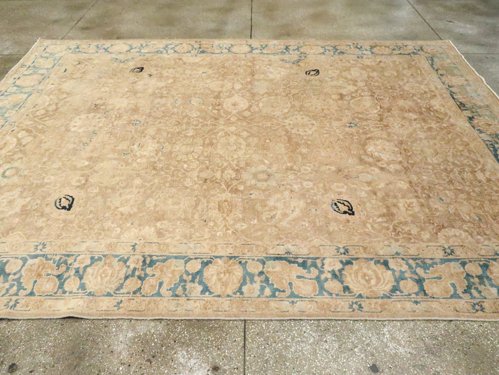 Antique Persian Tabriz Carpet, No.16828 - Galerie Shabab