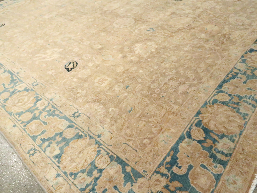 Antique Persian Tabriz Carpet, No.16828 - Galerie Shabab
