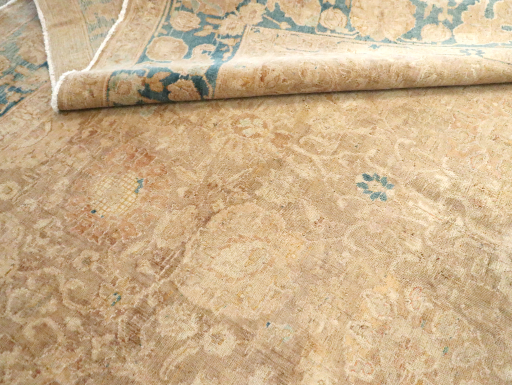 Antique Persian Tabriz Carpet, No.16828 - Galerie Shabab