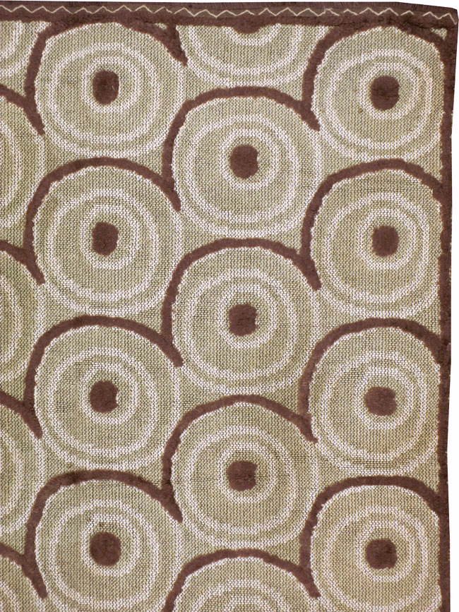 Vintage Spanish Flatweave Textile, No.16838 - Galerie Shabab