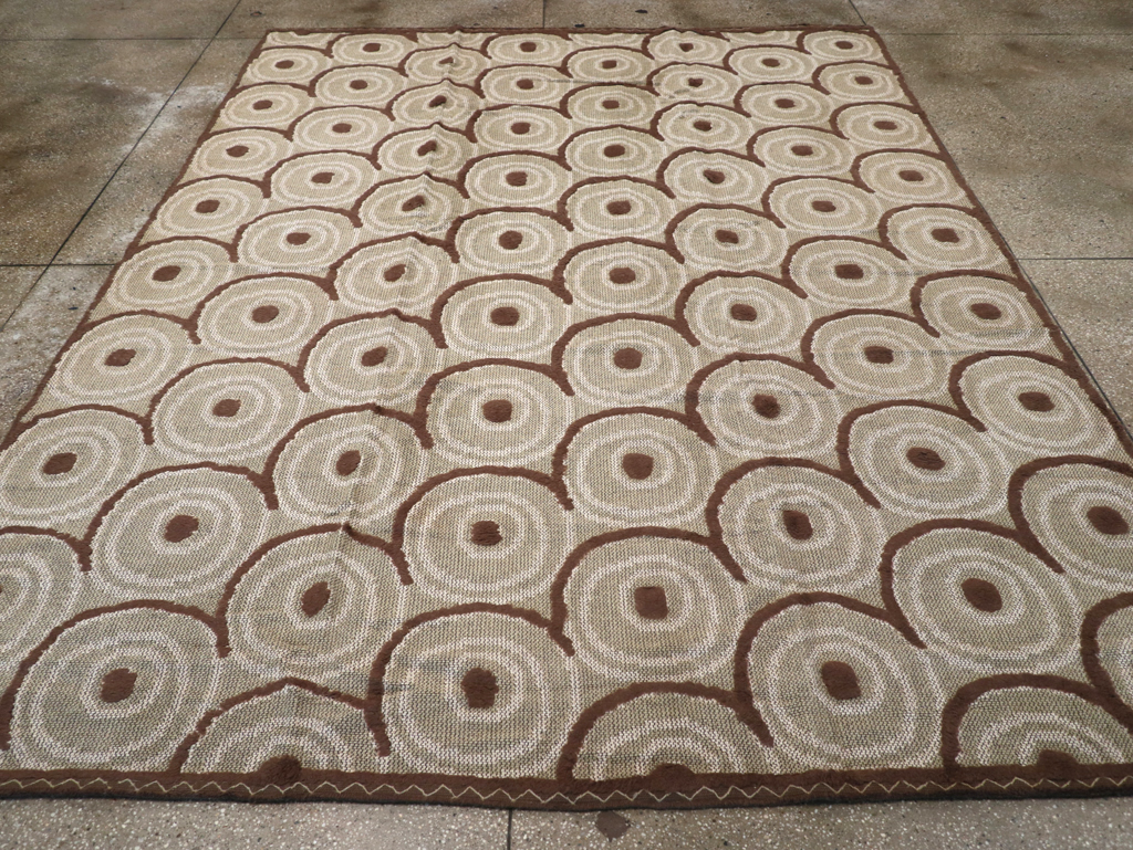 Vintage Spanish Flatweave Textile, No.16838 - Galerie Shabab