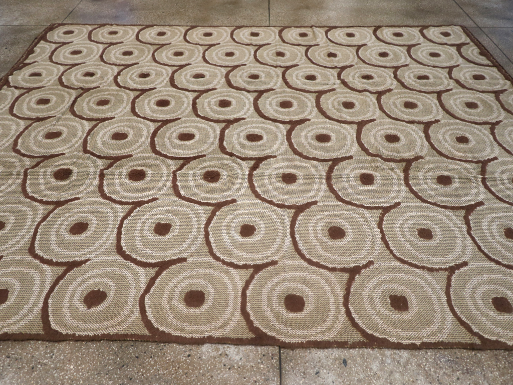 Vintage Spanish Flatweave Textile, No.16838 - Galerie Shabab
