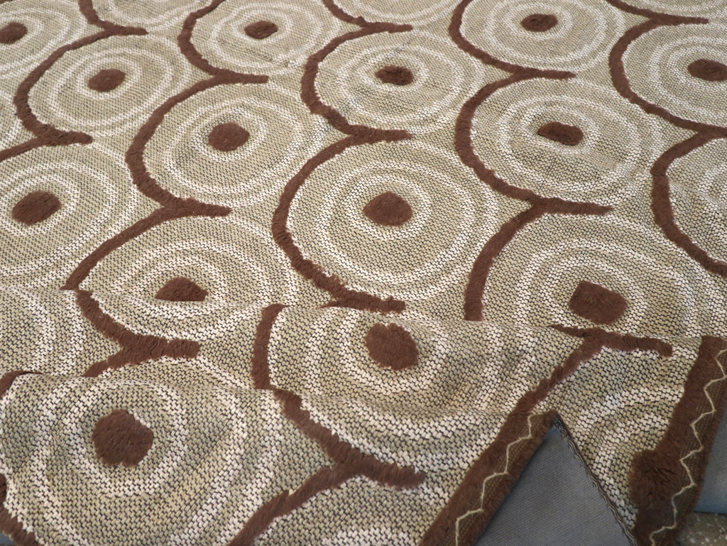 Vintage Spanish Flatweave Textile, No.16838 - Galerie Shabab