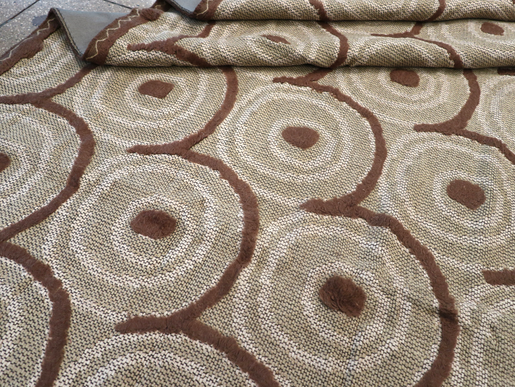 Vintage Spanish Flatweave Textile, No.16838 - Galerie Shabab