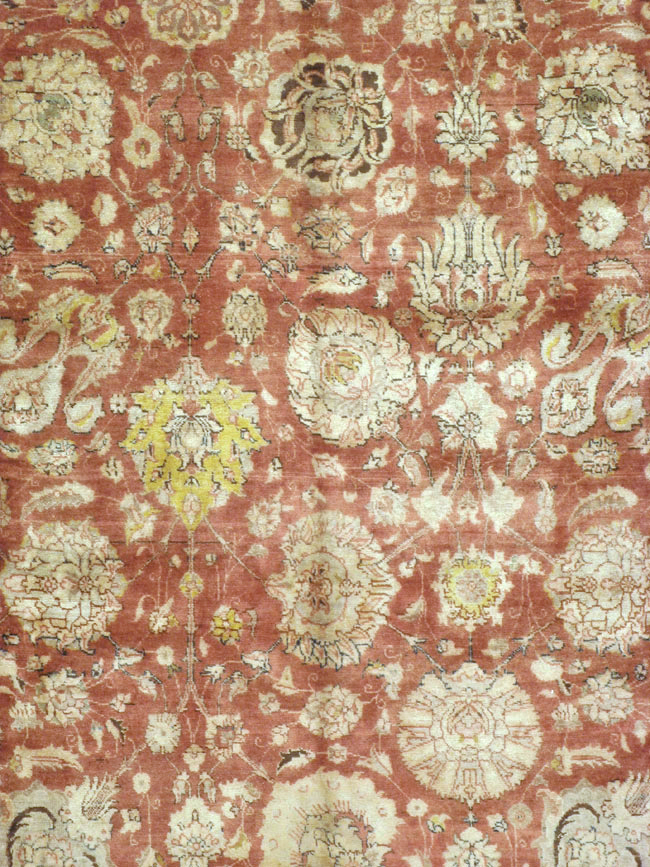 Antique Persian Tabriz Carpet, No.16842 - Galerie Shabab