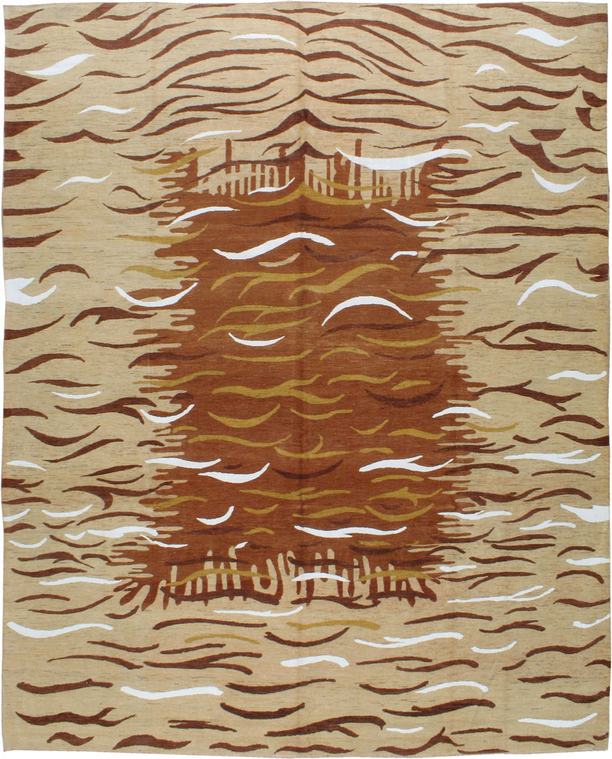 Modern Persian Tabriz Carpet, No.16856 - Galerie Shabab